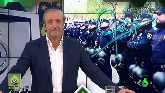 Josep Pedrerol: "España va a cuidar la final de la Libertadores y os vamos a cuidar a vosotros. A los aficionados de verdad. Argentinos, bienvenidos" Josep Pedrerol: "España va a cuidar la final de la Libertadores y os vamos a cuidar a vosotros. A los aficionados de verdad. Argentinos, bienvenidos"