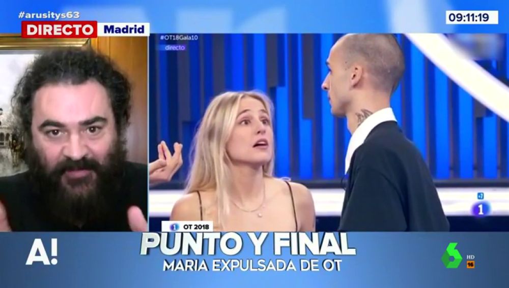 El Sevilla valora lo que supone la expulsión de María para Operación Triunfo El Sevilla valora lo que supone la expulsión de María para Operación Triunfo