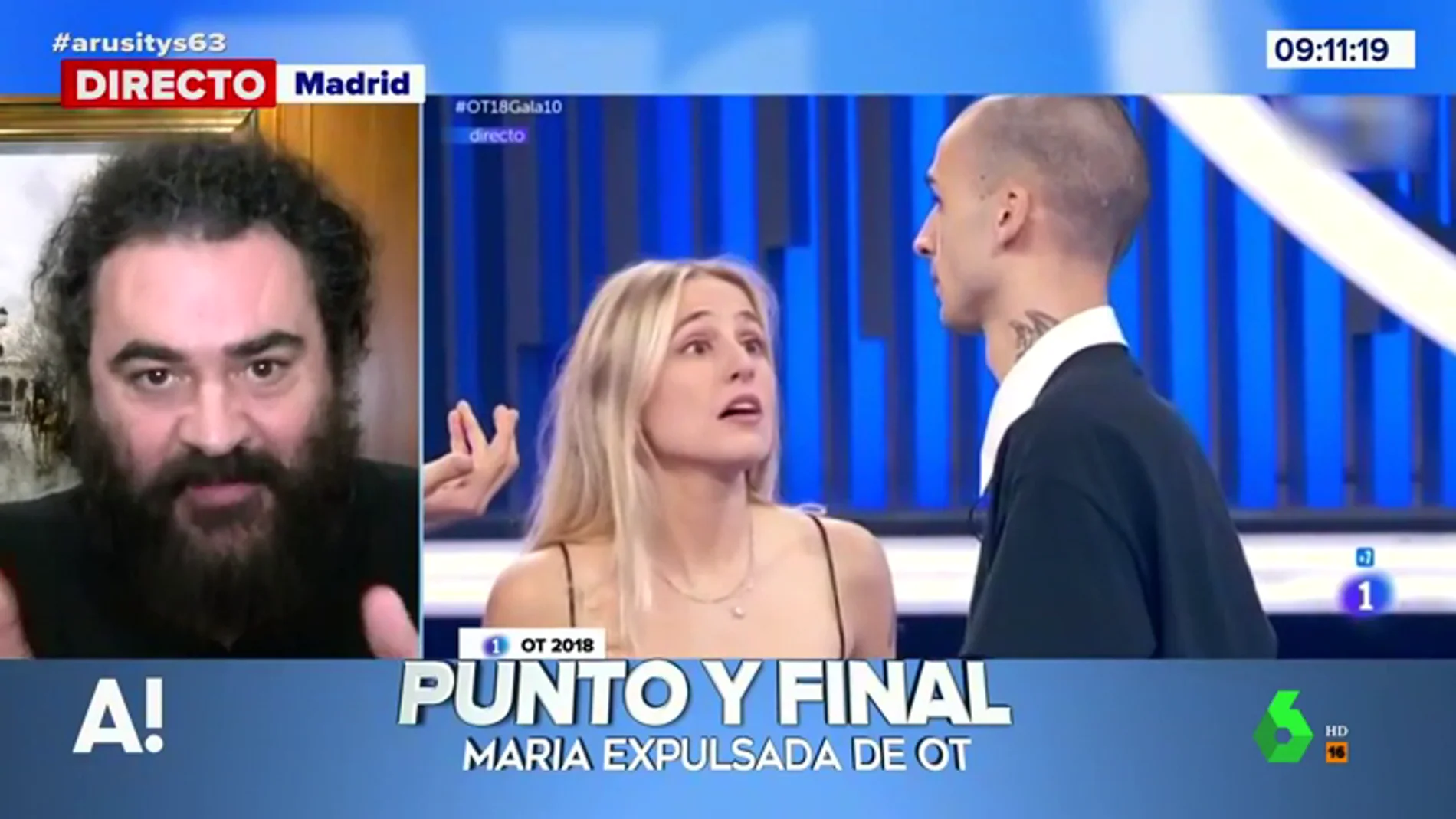 El Sevilla valora lo que supone la expulsión de María para Operación Triunfo