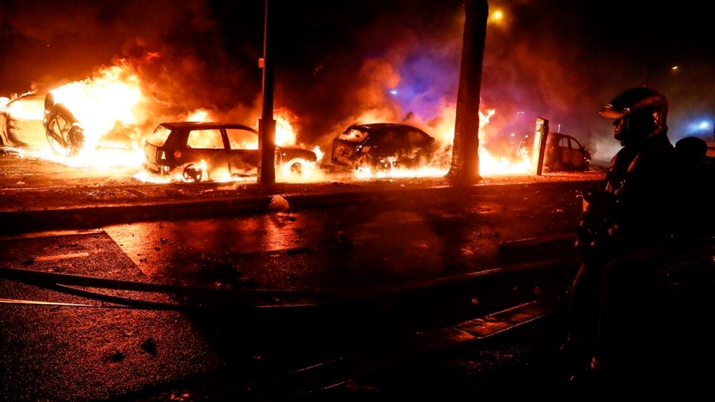 Protestas en Par&iacute;s