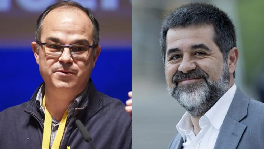 Jordi Turull y Jordi Sànchez