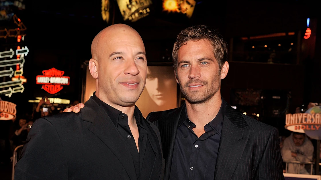 Vin Diesel junto a Paul Walker