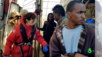 Migrantes en el Nuestra señora de Loreto