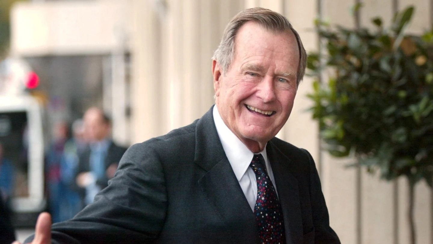 Imagen de archivo del expresidente de Estados Unidos George H.W. Bush Imagen de archivo del expresidente de Estados Unidos George H.W. Bush