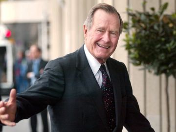 Imagen de archivo del expresidente de Estados Unidos George H.W. Bush Imagen de archivo del expresidente de Estados Unidos George H.W. Bush