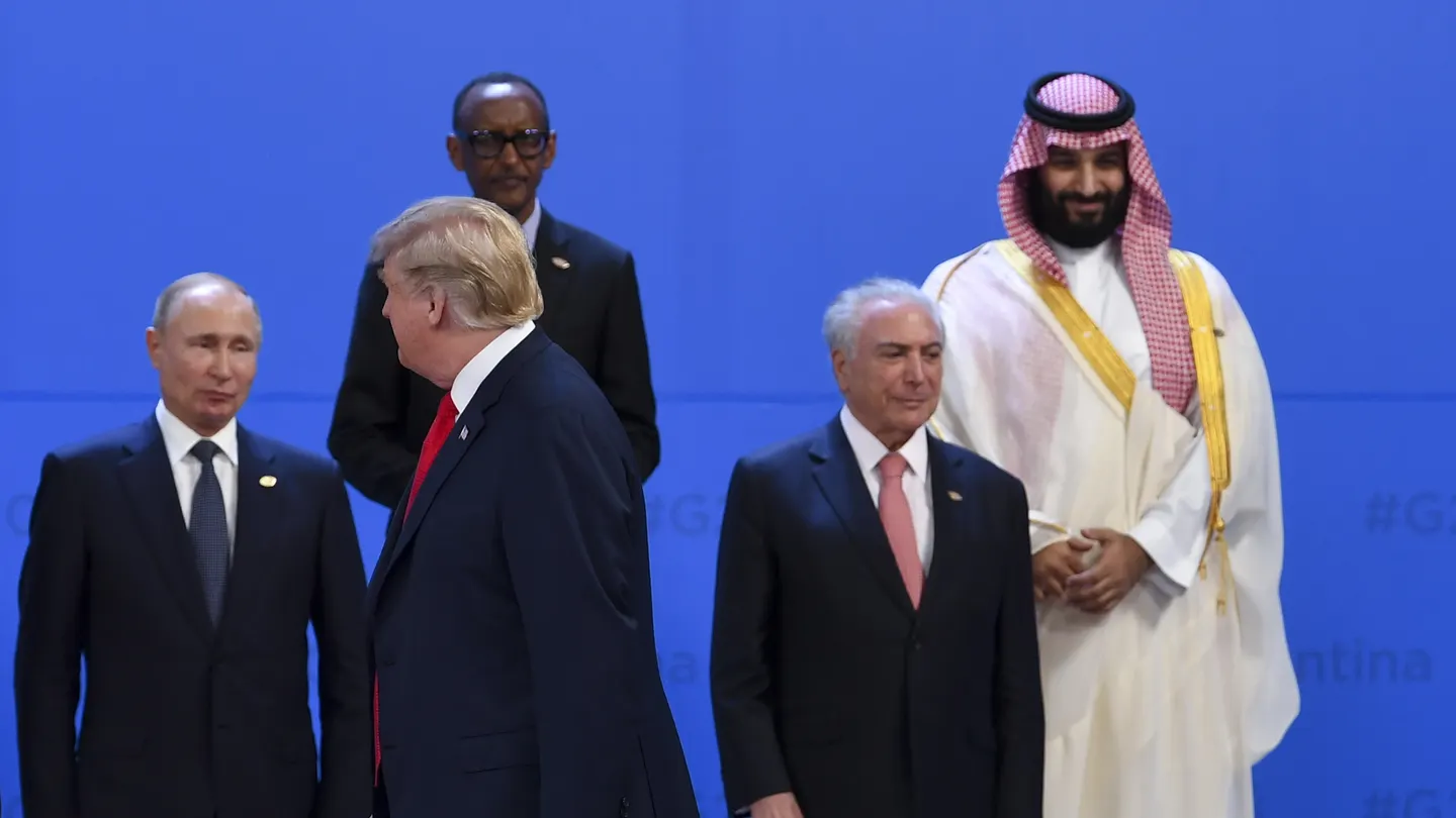 Trump y Putin en el G20 Trump y Putin en el G20