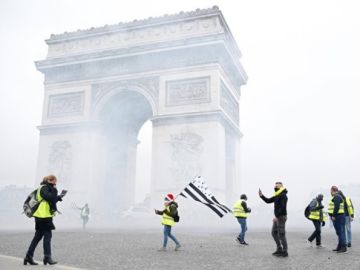 Protestas en París de los 'Chalecos Amarillos' Protestas en París de los 'Chalecos Amarillos'
