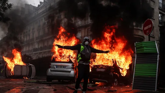 Protestas de los Chalecos Amarillos en París Protestas de los Chalecos Amarillos en París