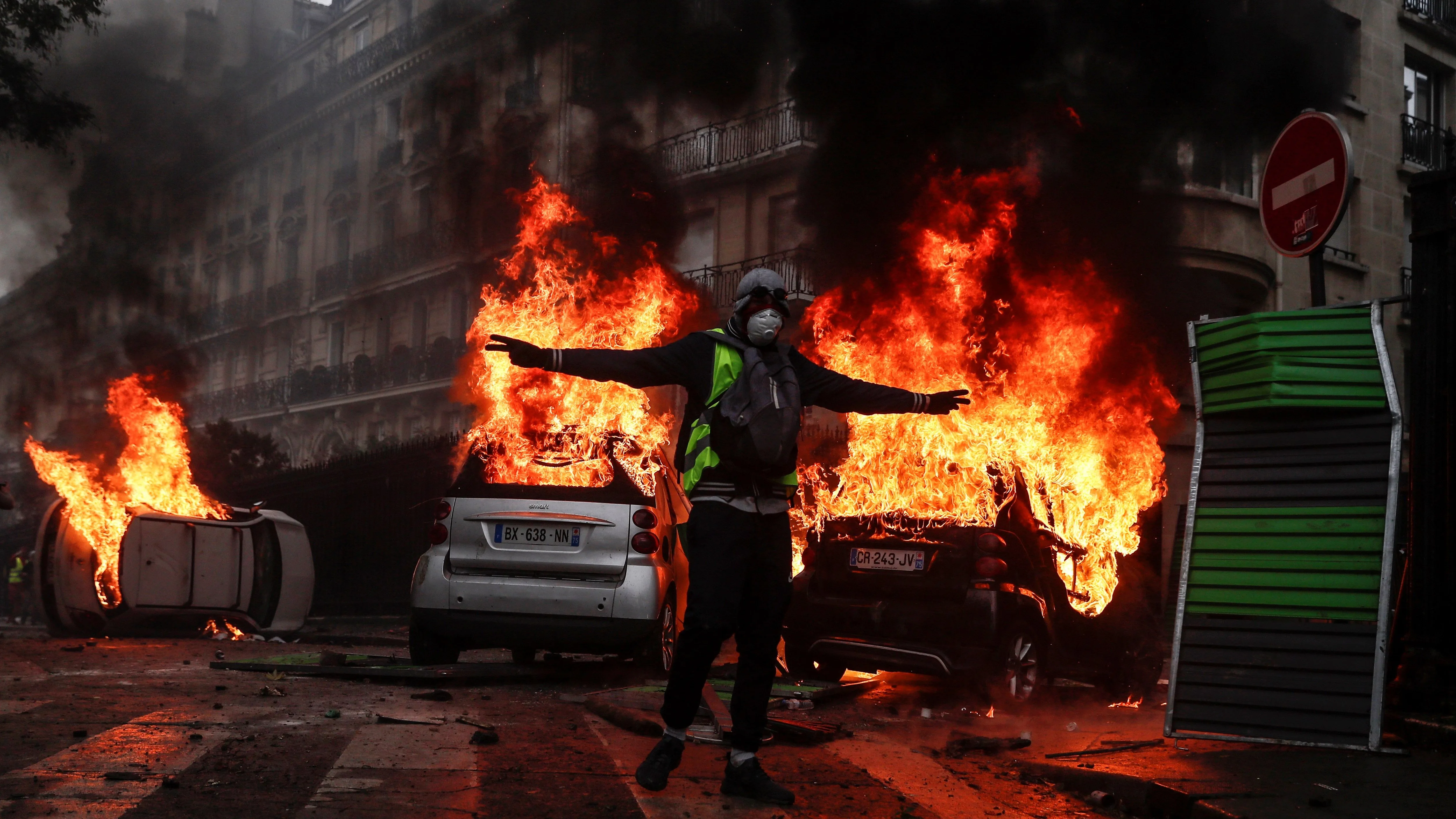 Protestas de los Chalecos Amarillos en París