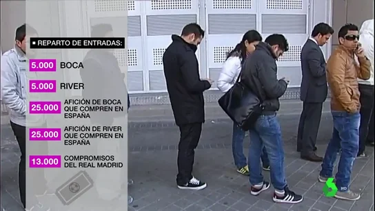 La web del Real Madrid se colapsa por la venta de entradas del River - Boca: ya no tiene localidades La web del Real Madrid se colapsa por la venta de entradas del River - Boca: ya no tiene localidades