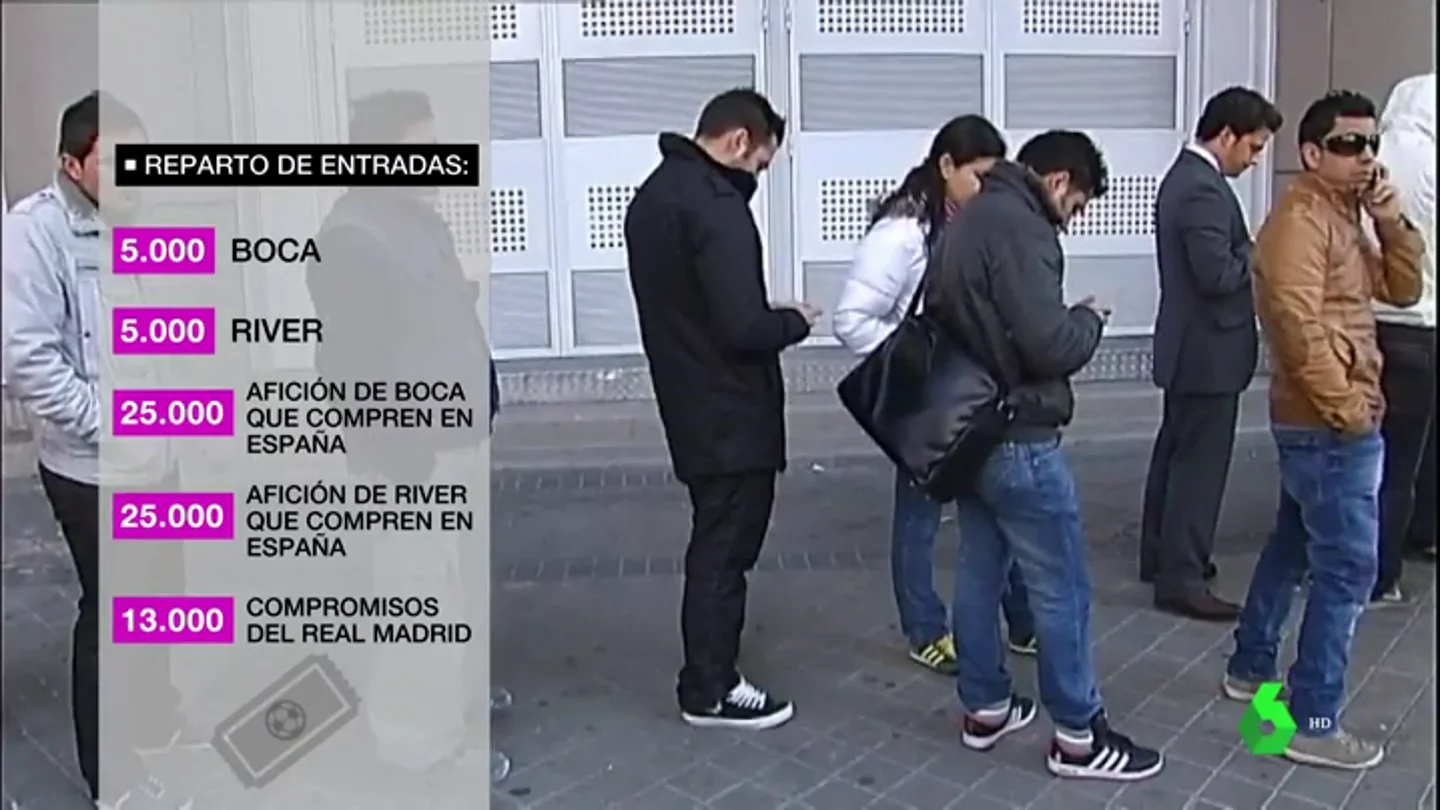 La web del Real Madrid se colapsa por la venta de entradas del River - Boca: ya no tiene localidades La web del Real Madrid se colapsa por la venta de entradas del River - Boca: ya no tiene localidades