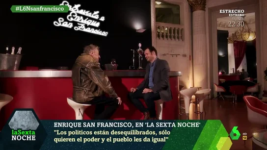Enrique San Francisco desvela que fue desahuciado: "Soy un desastre con mi dinero" Enrique San Francisco desvela que fue desahuciado: "Soy un desastre con mi dinero"