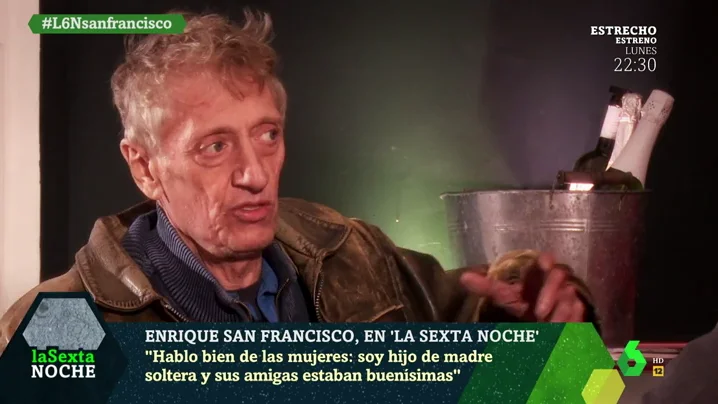 Enrique San Francisco: "Los políticos son gente desequilibrada"