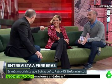 Antonio García Ferreras, Cristina Pardo y Gonzalo Miró Antonio García Ferreras, Cristina Pardo y Gonzalo Miró