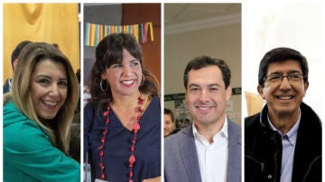Los candidatos a las elecciones de Andalucía Los candidatos a las elecciones de Andalucía