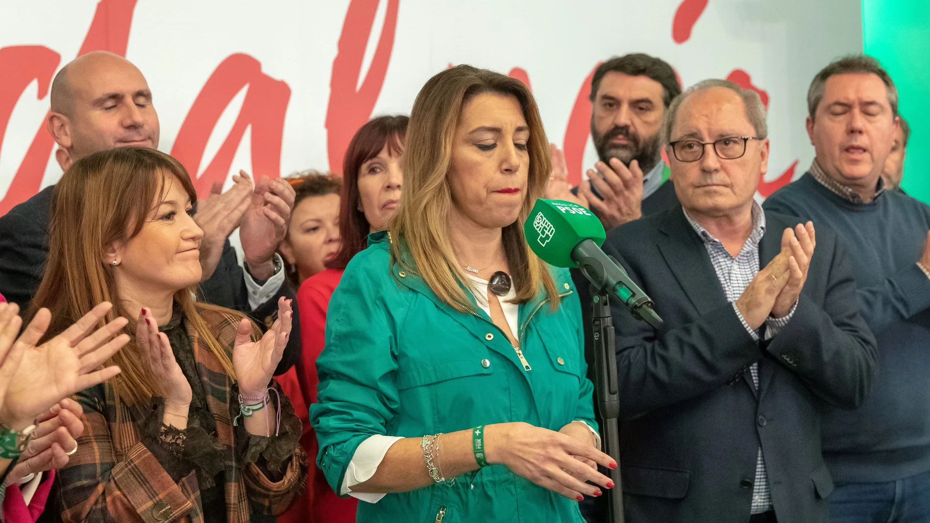 Susana Díaz hace balance de su resultado en Andalucía