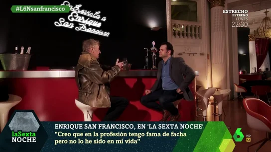 Enrique San Francisco: "Pasé tiempos muy jodidos con las drogas" Enrique San Francisco: "Pasé tiempos muy jodidos con las drogas"