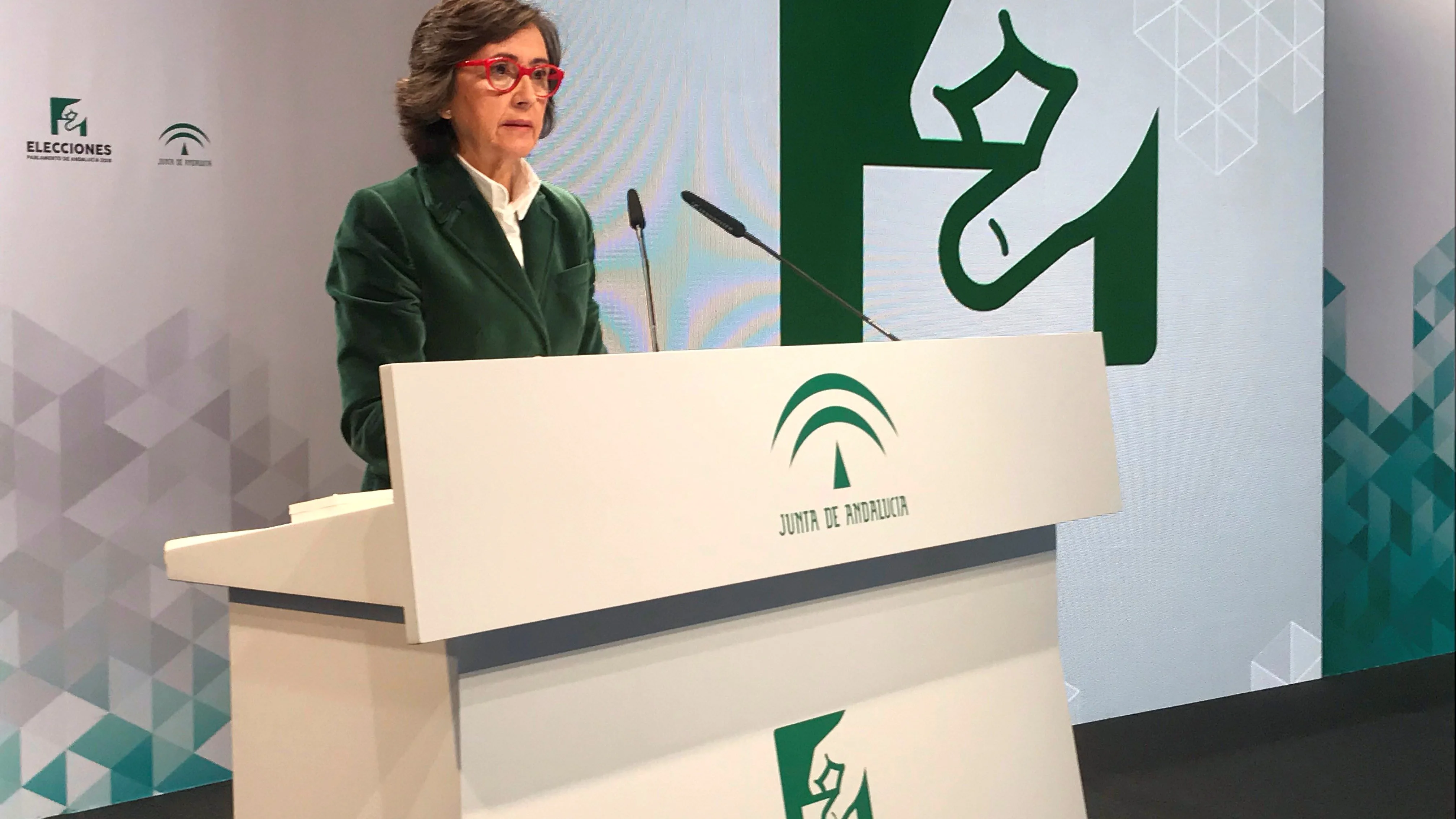 La consejera andaluza de Justicia e Interior, Rosa Aguilar