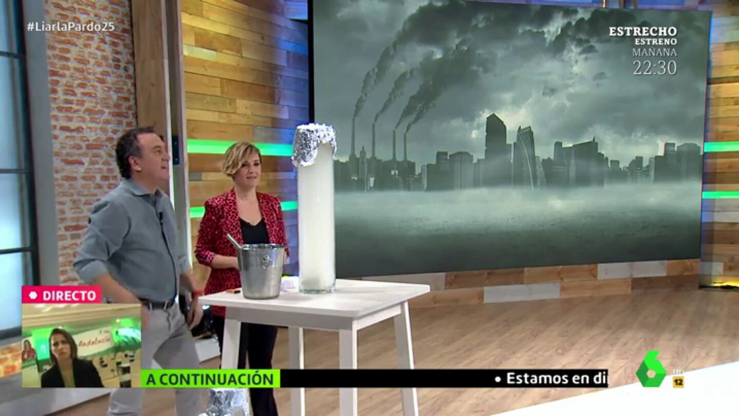 Roberto Brasero explica paso a paso c&oacute;mo es la boina de contaminaci&oacute;n que sufre Madrid