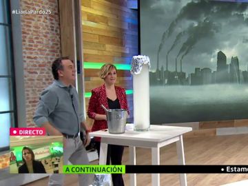 Roberto Brasero explica paso a paso cómo es la boina de contaminación que sufre Madrid Roberto Brasero explica paso a paso cómo es la boina de contaminación que sufre Madrid