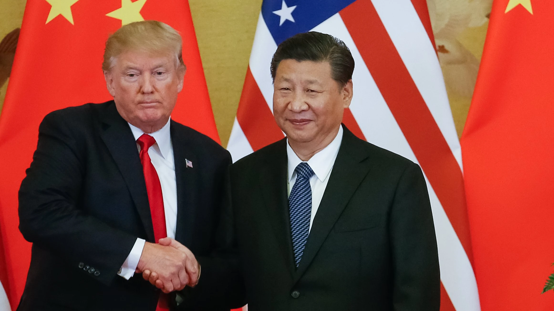 El presidente estadounidense, Donald J. Trump, y el presidente chino, Xi Jinping