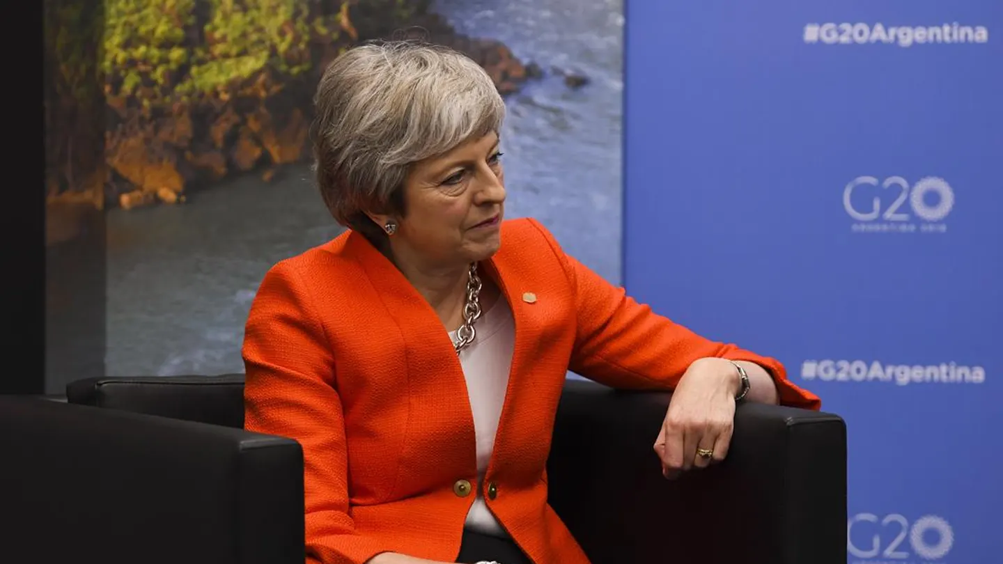 Theresa May en la cumbre del G20 Theresa May en la cumbre del G20