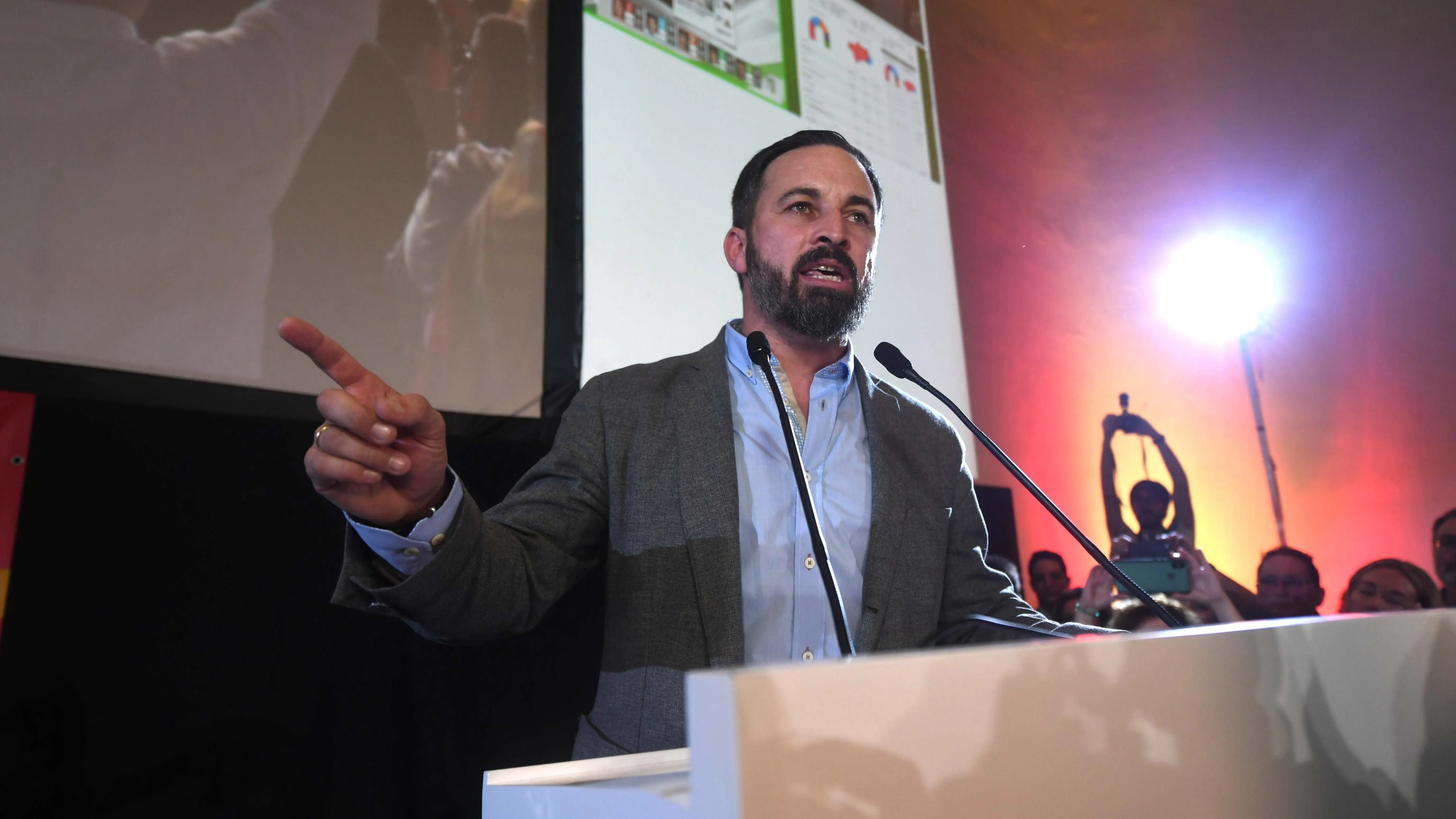 Santiago Abascal, presidente de Vox Santiago Abascal, presidente de Vox