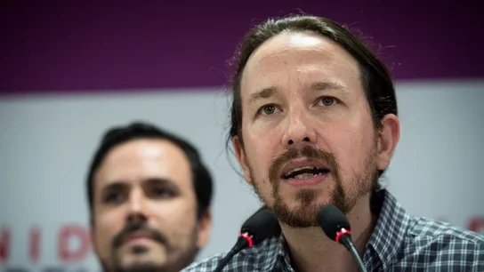 Pablo Iglesias ante los medios Pablo Iglesias ante los medios