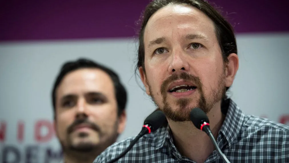 Pablo Iglesias ante los medios