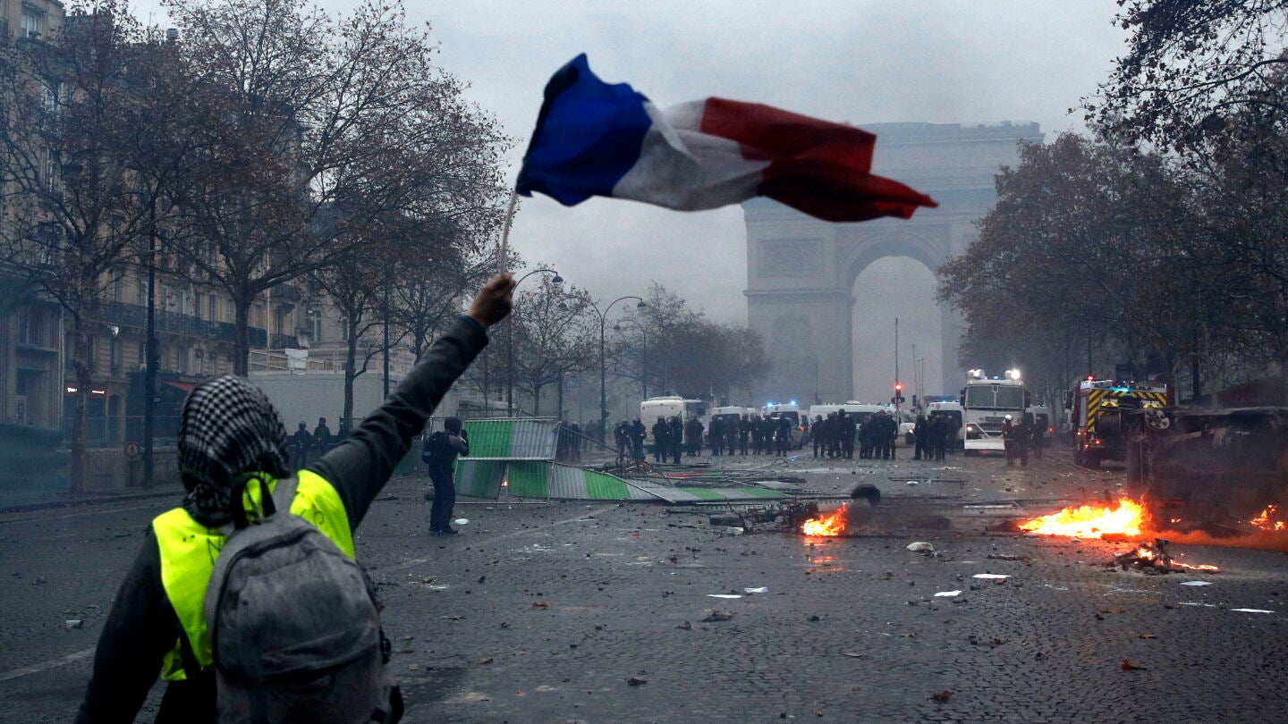 Disturbios en Francia