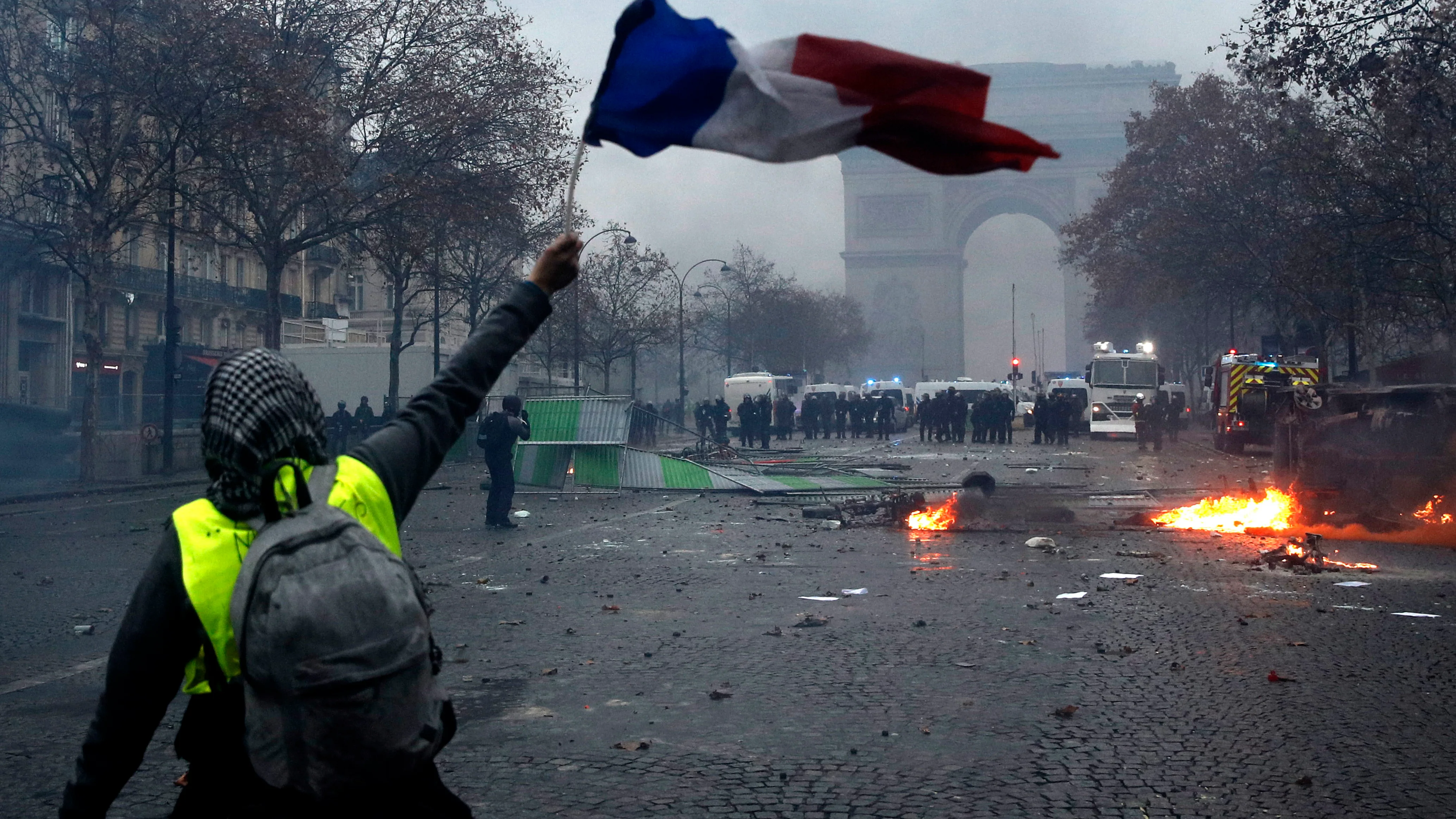 Disturbios en Francia