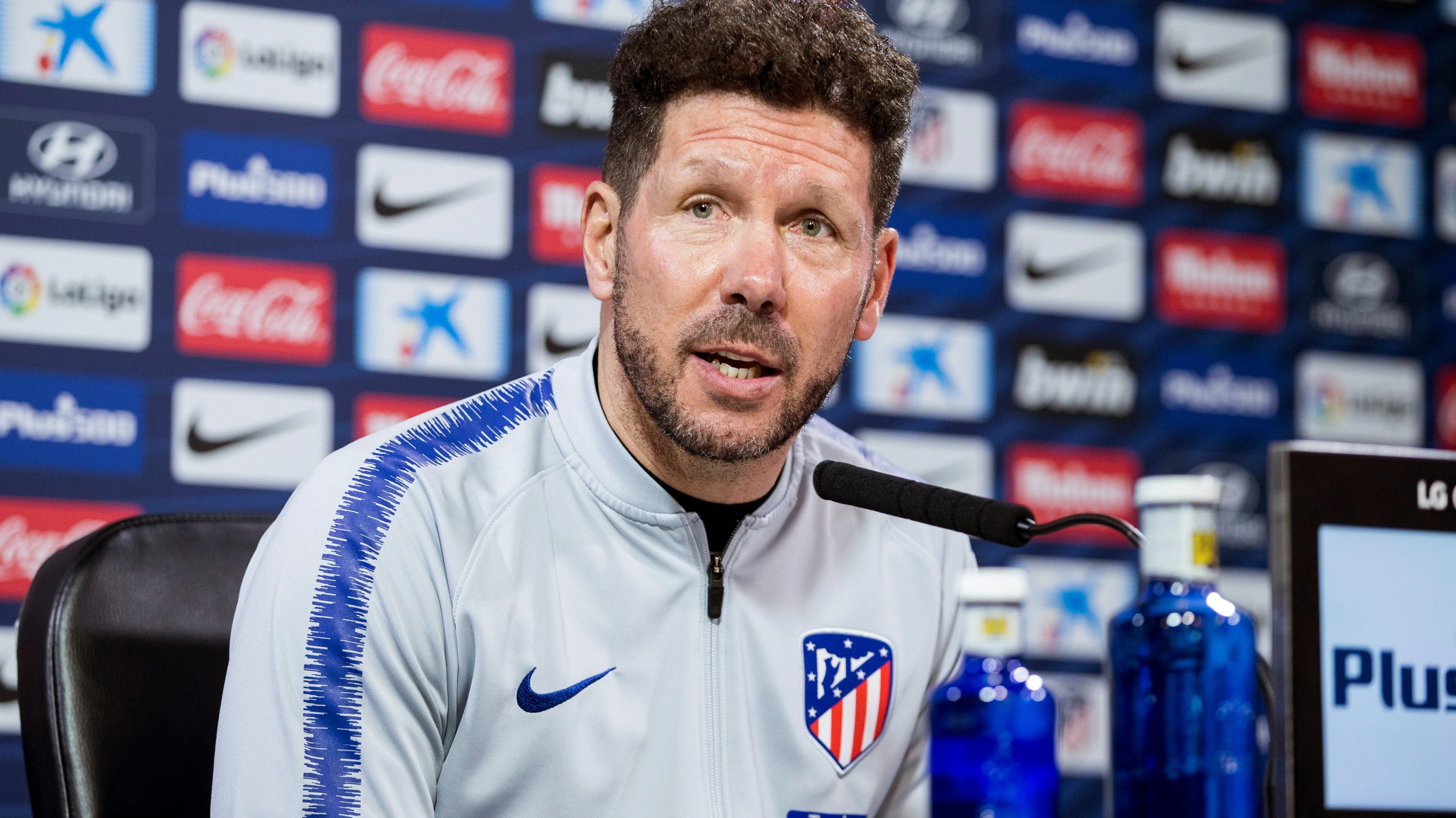 Simeone, en rueda de prensa