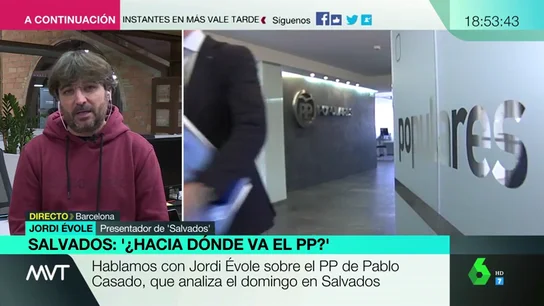 Jordi Évole, en Más Vale Tarde Jordi Évole, en Más Vale Tarde