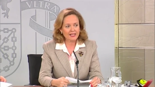 La ministra de Economía, Nadia Calviño La ministra de Economía, Nadia Calviño