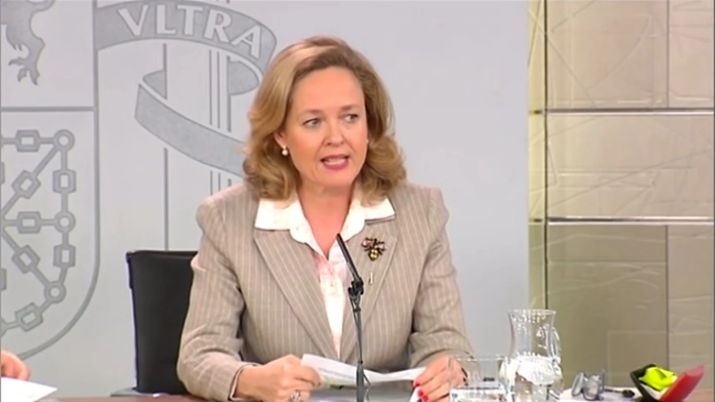 La ministra de Economía, Nadia Calviño La ministra de Economía, Nadia Calviño