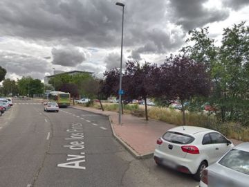 Imagen del lugar del suceso en Leganés Imagen del lugar del suceso en Leganés
