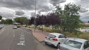 Imagen del lugar del suceso en Leganés