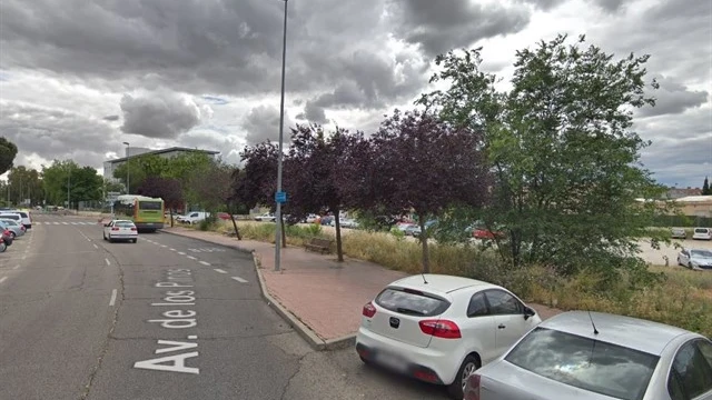 Imagen del lugar del suceso en Leganés