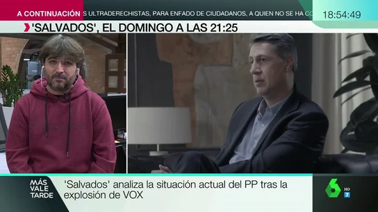 Évole responde a la idea de 'populismo' de García Albiol: "Es como el colesterol, te puede dar un infarto si tienes mucho" Évole responde a la idea de 'populismo' de García Albiol: "Es como el colesterol, te puede dar un infarto si tienes mucho"