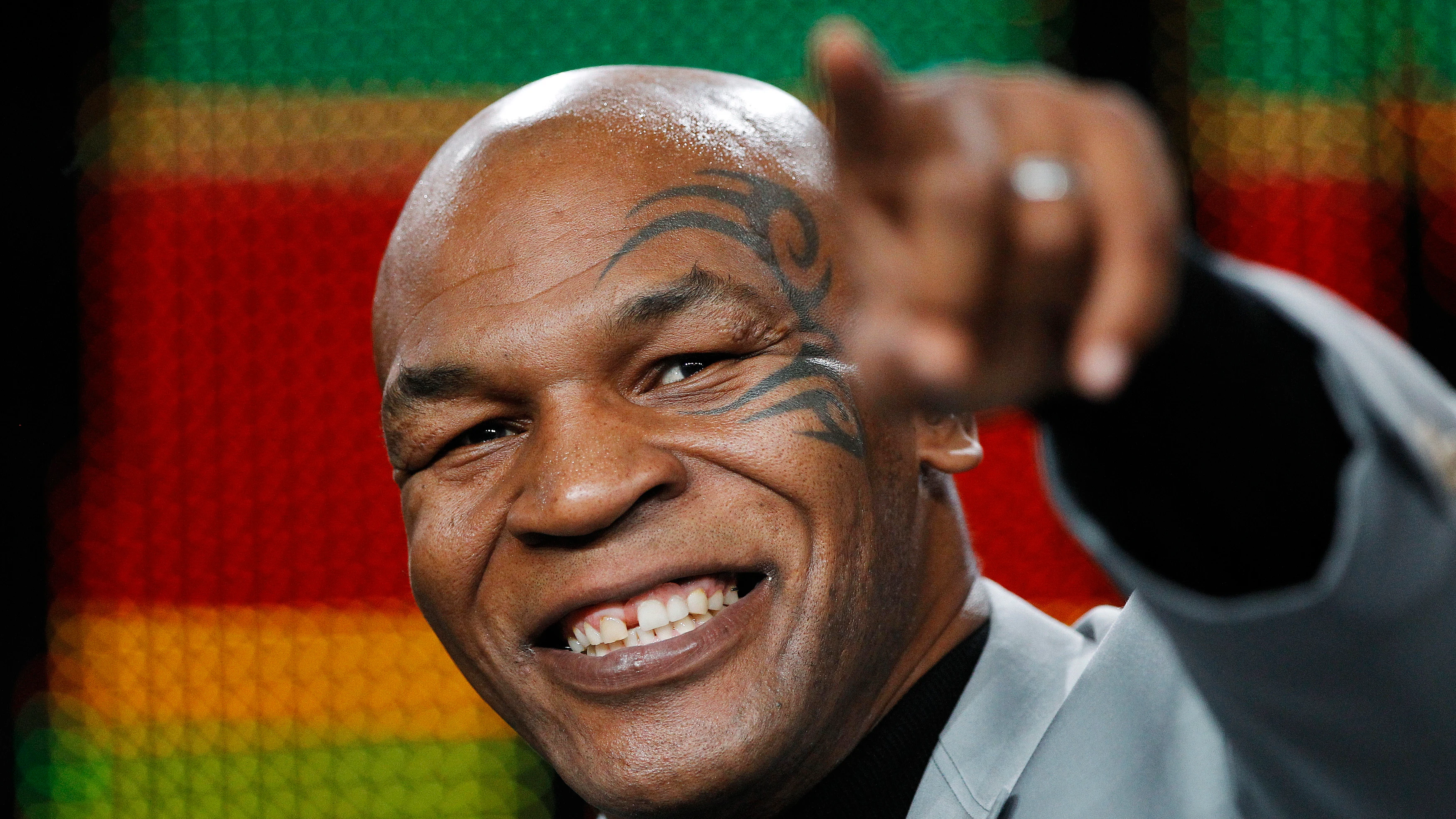 Mike Tyson, durante un acto