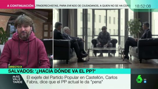 &Eacute;vole entrevista en Salvados a varios altos cargos del PP: "Es un fracaso que no hayamos reunido a mujeres"