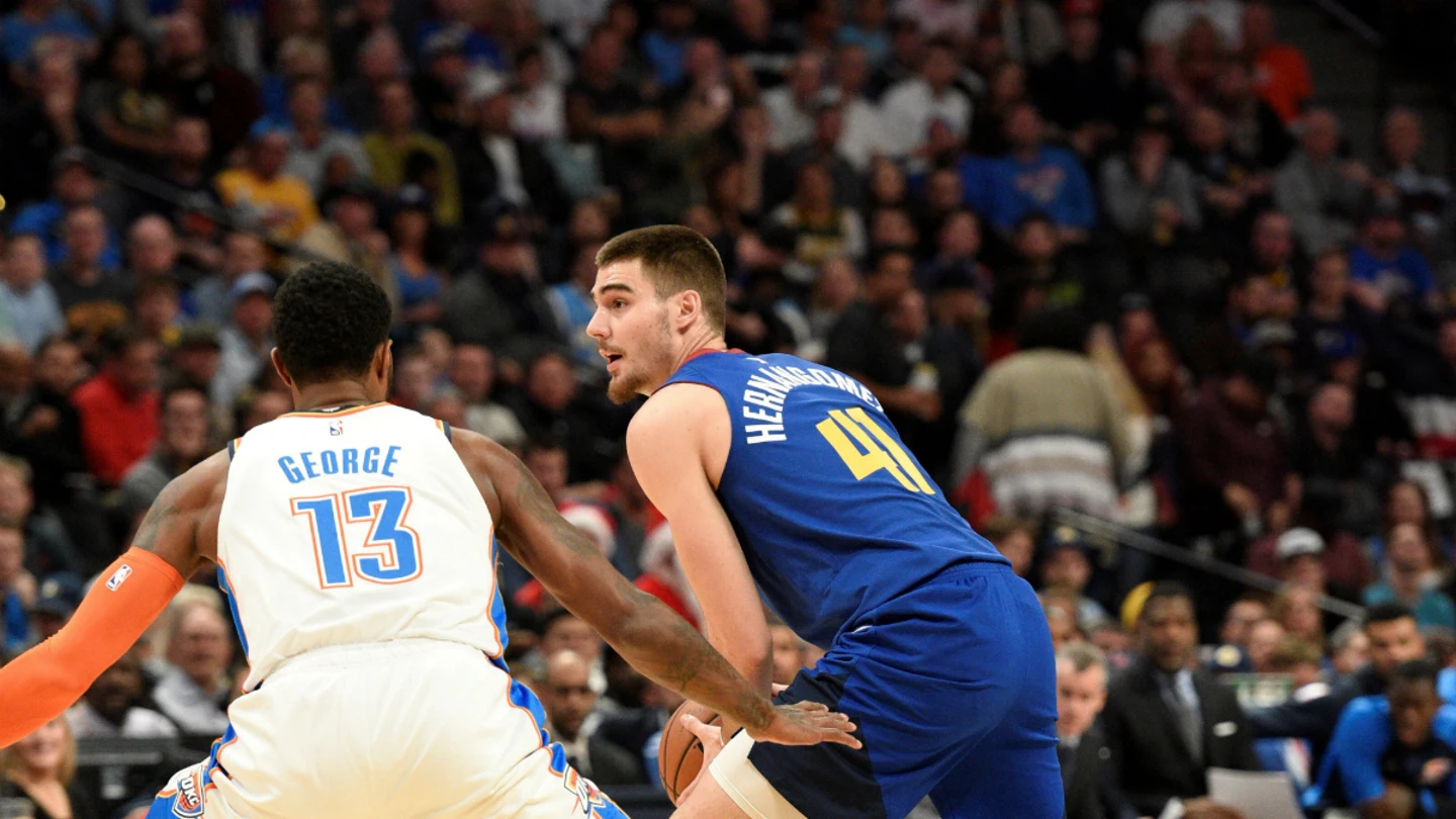 Hernángomez, ante George Hernángomez, ante George