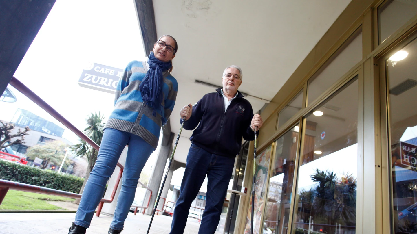 Imagen de dos portadores de ataxia, una enfermedad rara que comparten Galicia y Japón Imagen de dos portadores de ataxia, una enfermedad rara que comparten Galicia y Japón