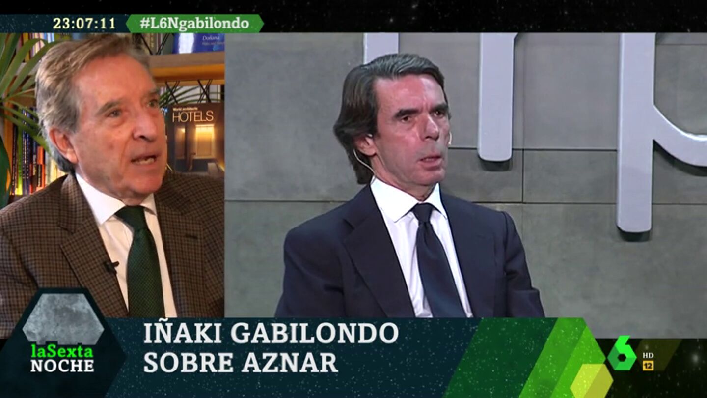 I&ntilde;aki Gabilondo, sobre Aznar y Catalu&ntilde;a: "&Eacute;l sue&ntilde;a con la reconquista. Est&aacute; actuando como si avanzara en tierra de infieles"