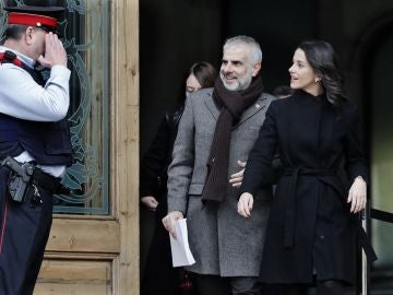 Carlos Carrizosa e Inés Arrimadas Carlos Carrizosa e Inés Arrimadas