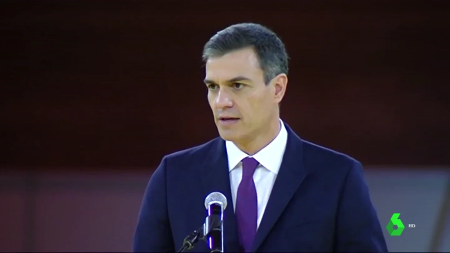 Pedro Sánchez habla sobre la reunión con Torra: "La cohesión la tenemos que construir entre todos" Pedro Sánchez habla sobre la reunión con Torra: "La cohesión la tenemos que construir entre todos"