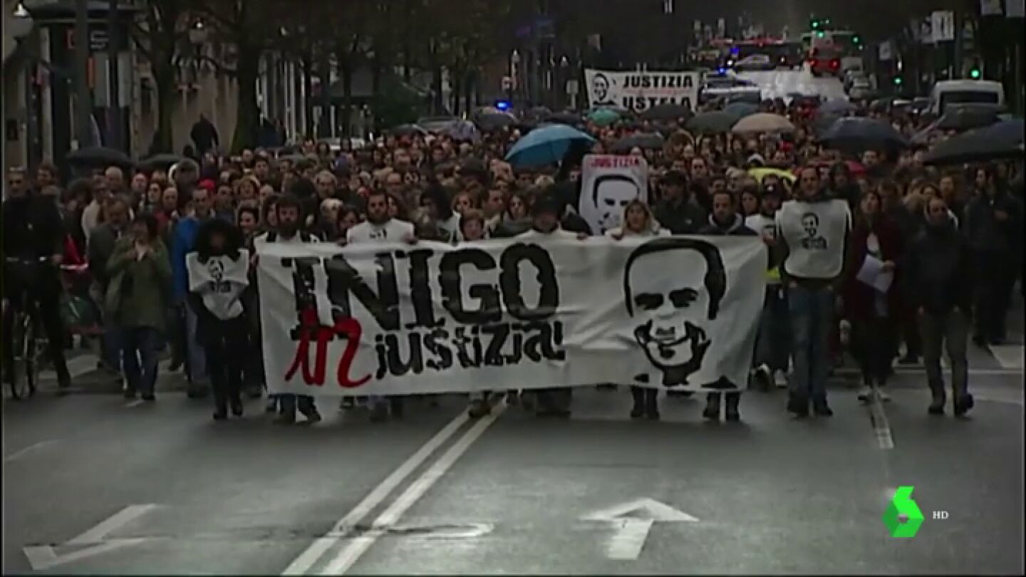 Manifestaci&oacute;n de la plataforma I&ntilde;igo Cabacas