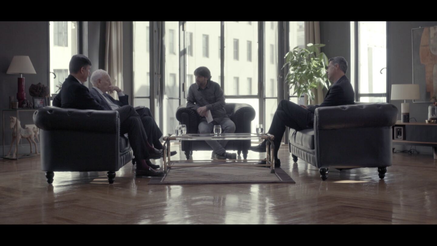 Jos&eacute; Manuel Garc&iacute;a-Margallo, Xavier Garc&iacute;a Albiol, Manuel Pimentel y Jordi &Eacute;vole