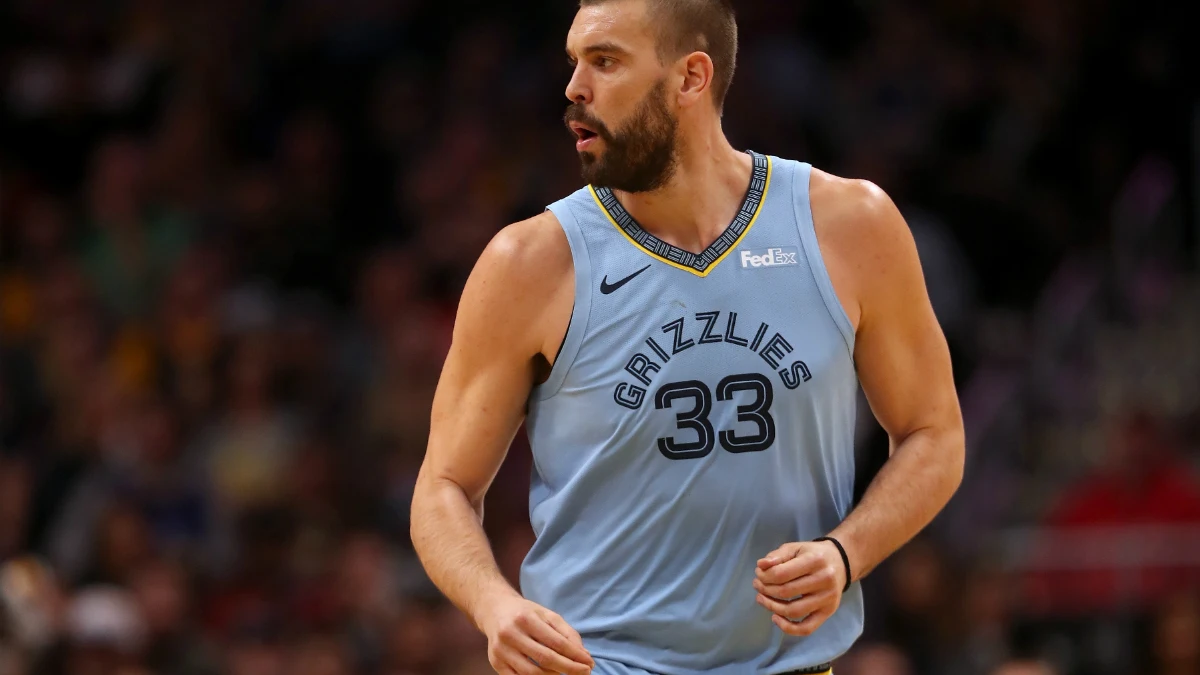 Marc Gasol, con los Grizzlies