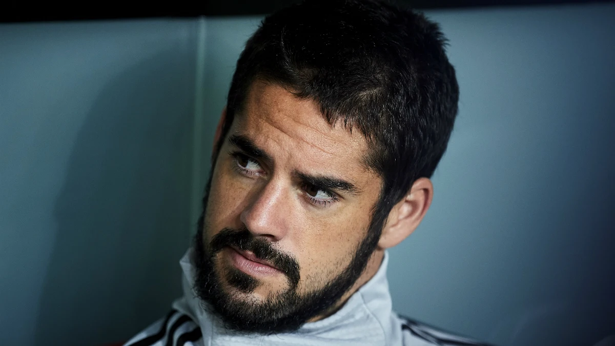 Isco, en el banquillo